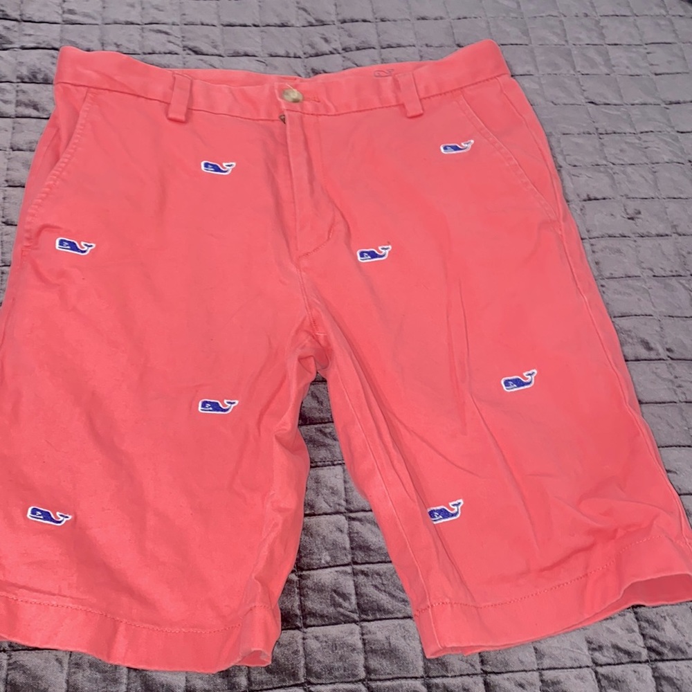 Vineyard vine shorts boys CORAL COLOR
